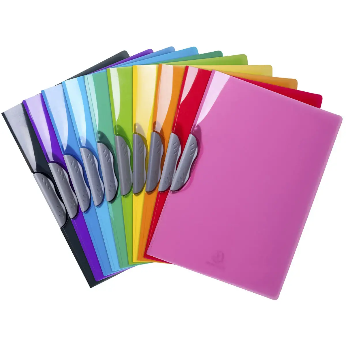 Chemise &agrave; clip Iderama PP - 22 x 31 cm - Coloris assortis - EXACOMPTA 
