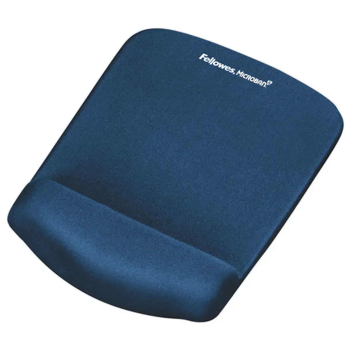 Tapis de souris - Repose poignet PlushTouch - Bleu - FELLOWES 