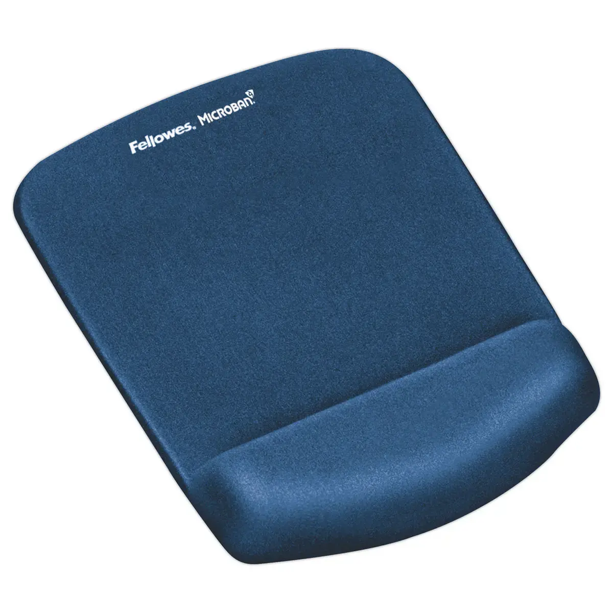 Tapis de souris - Repose poignet PlushTouch - Bleu - FELLOWES 