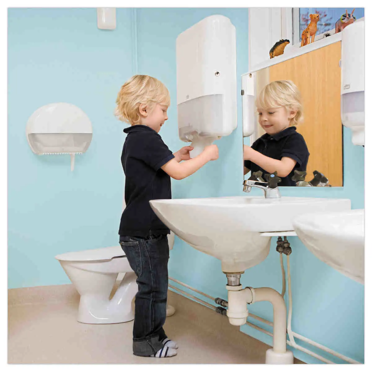 Distributeur pour papier toilette Mini Jumbo - TORK