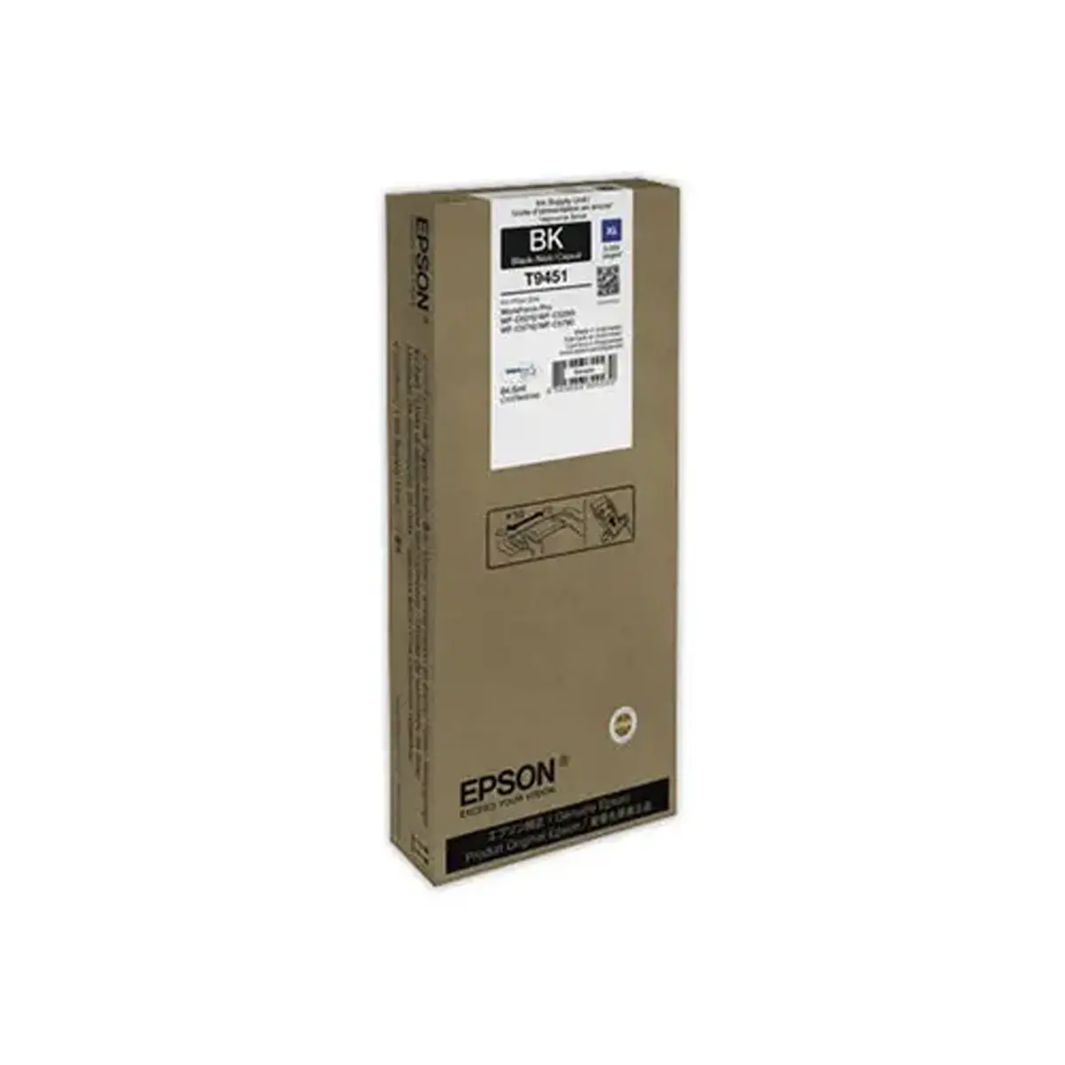 Recharge jet d'encre T945 - Noir - Epson 
