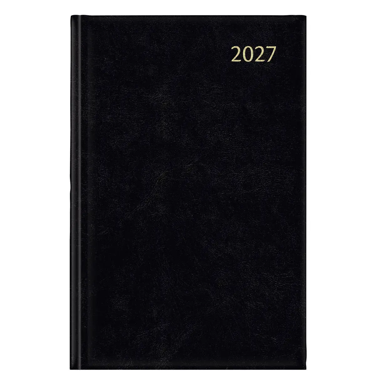 Agenda journalier carr&eacute;  Folio FA211 1jour/page 14X21 cm Noir - Janvier &agrave; d&eacute;cembre - AURORA 