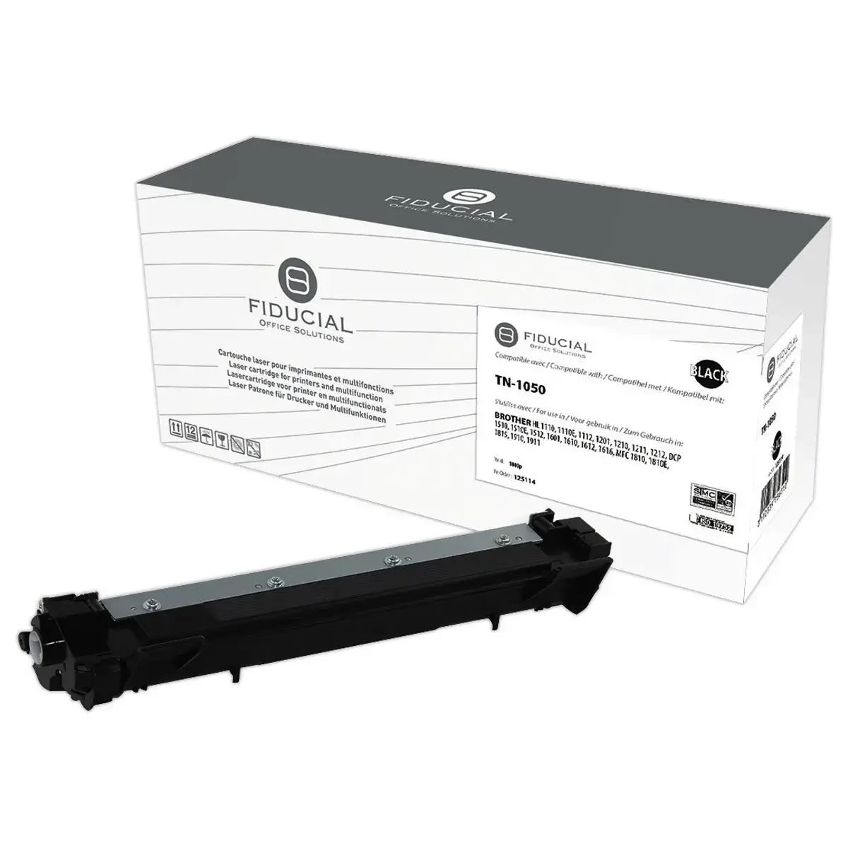 Toner remanufacturé éq. BROTHER TN-1050, TN-1030 - Noir