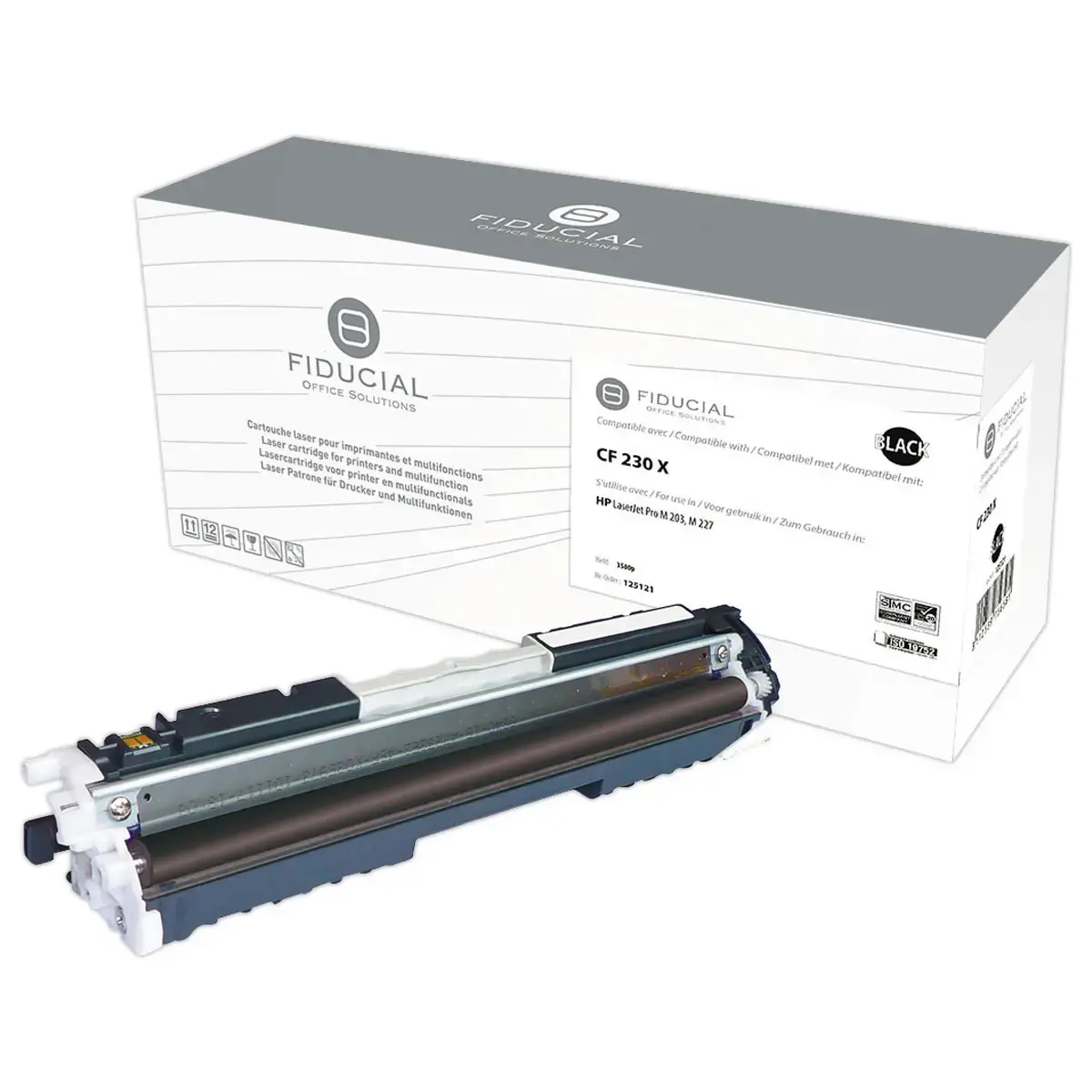 Toner remanufacturé éq. HP CF 230 X - Haute capacité - Noir