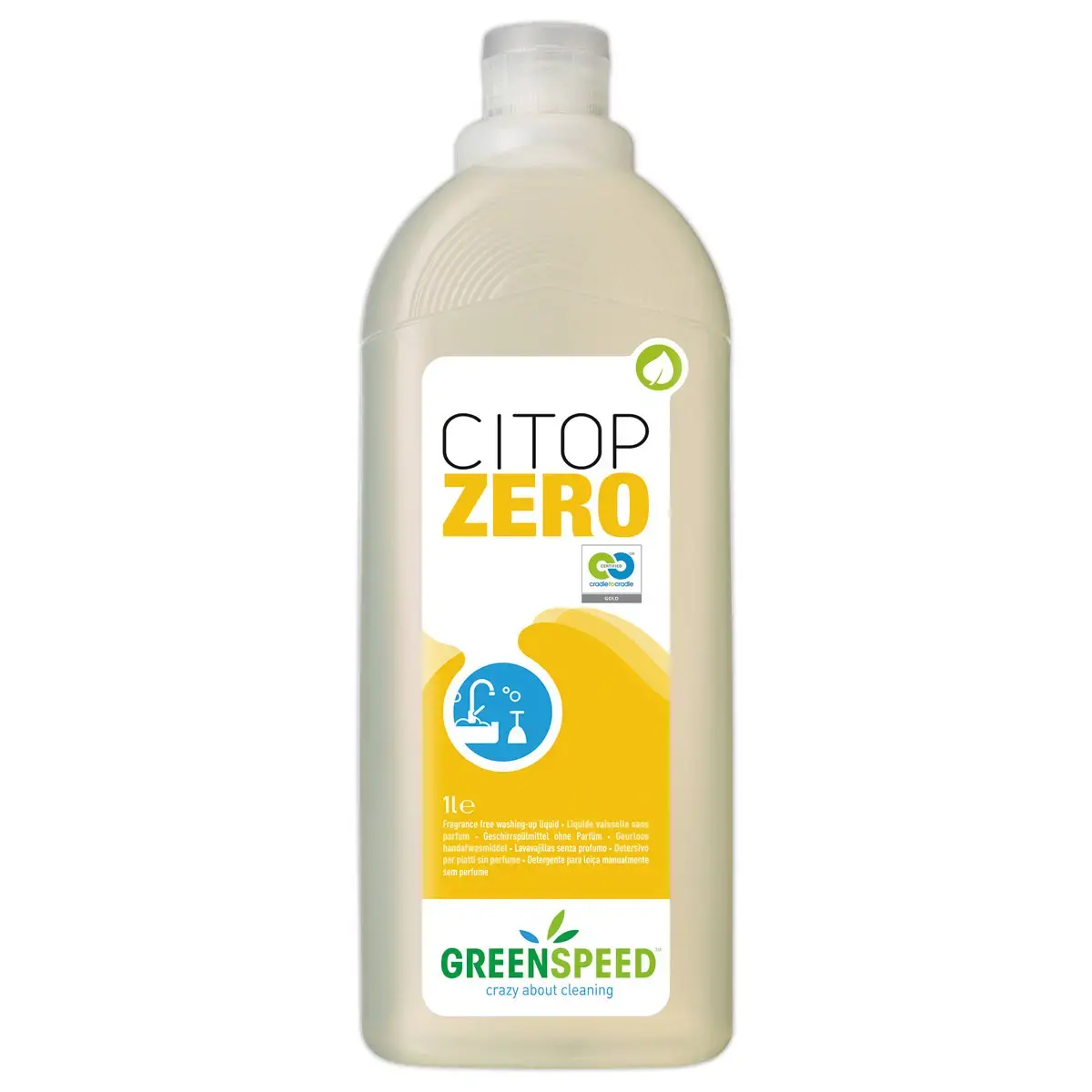 Bidon 1 litre de liquide vaisselle CITOP ZERO 