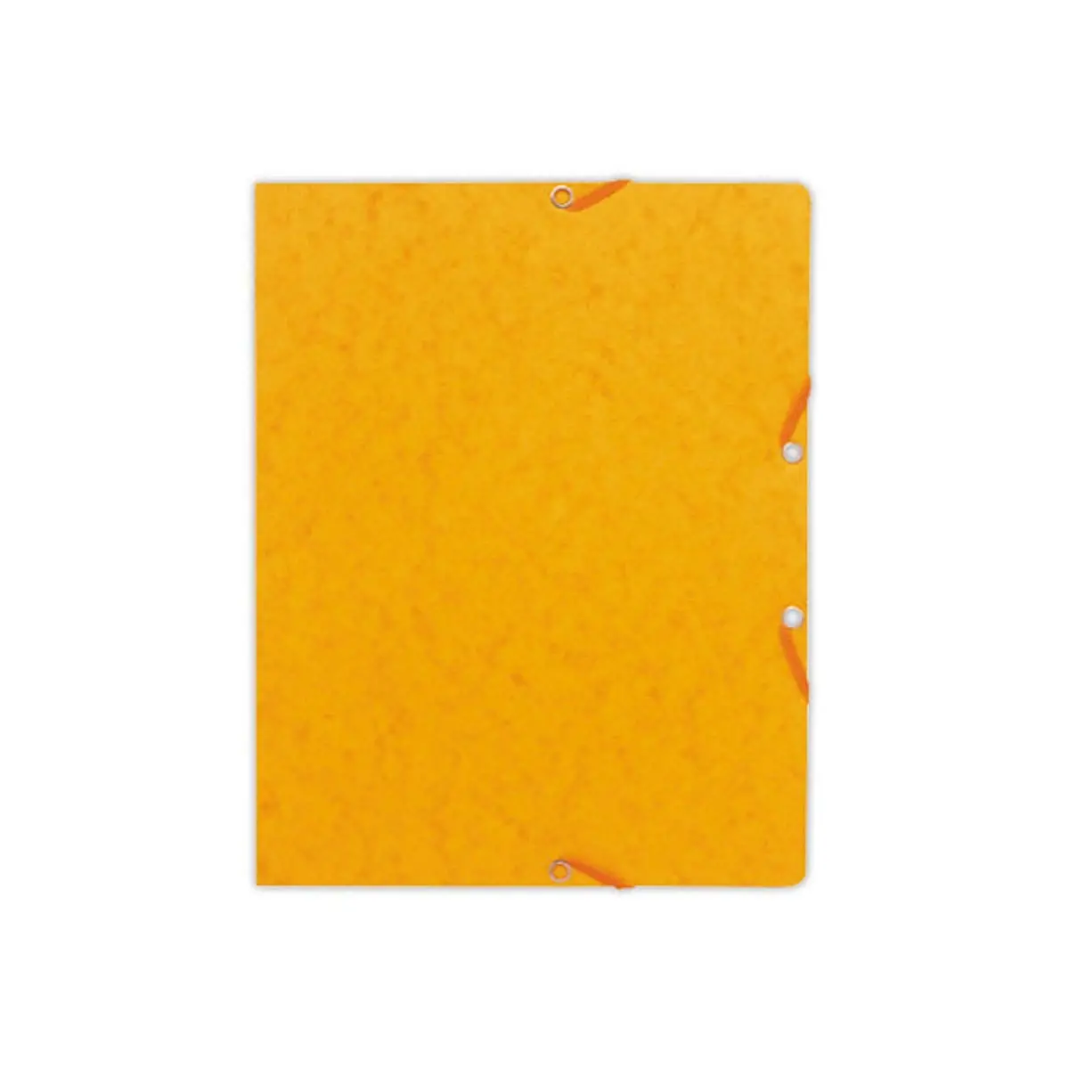10 Chemises &agrave; &eacute;lastiques sans rabats - carte 360g - jaune - EXACOMPTA 
