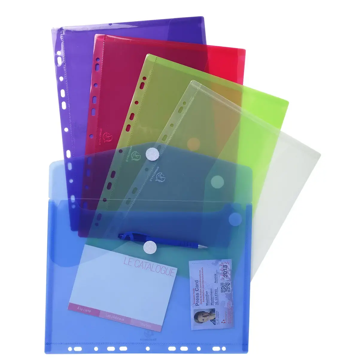 5 Enveloppes perforées - 24 x 31,5 cm - EXACOMPTA