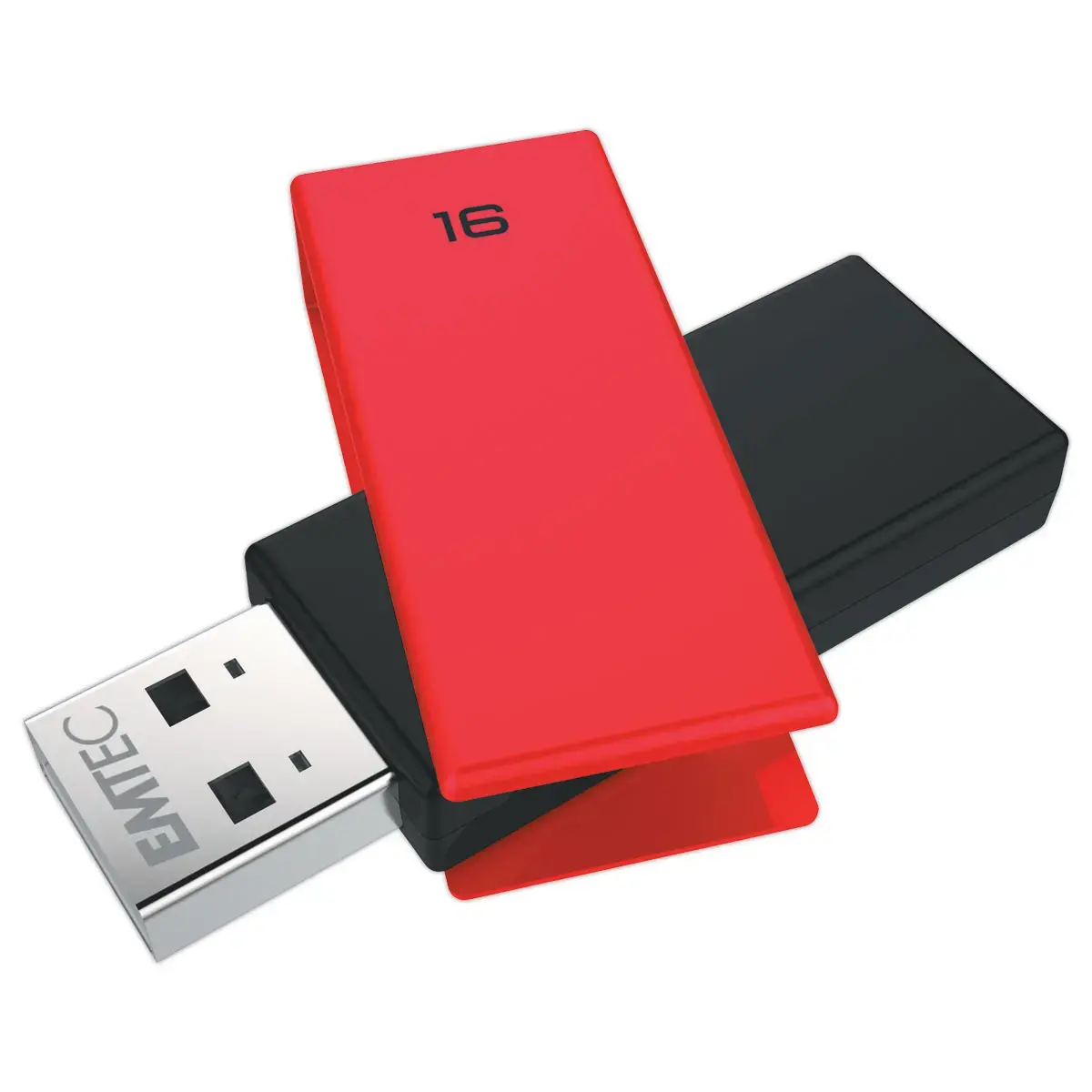 Cl&eacute; USB ECO C350 - 16Go - 2.0 - Rouge 