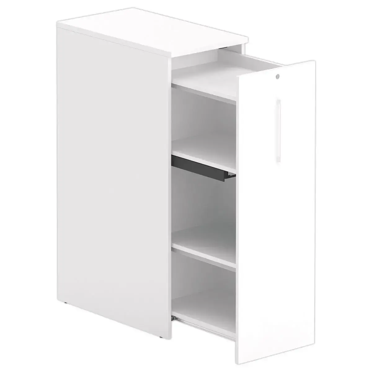 Armoire Orga tower ouverture à droite H1300 blanc