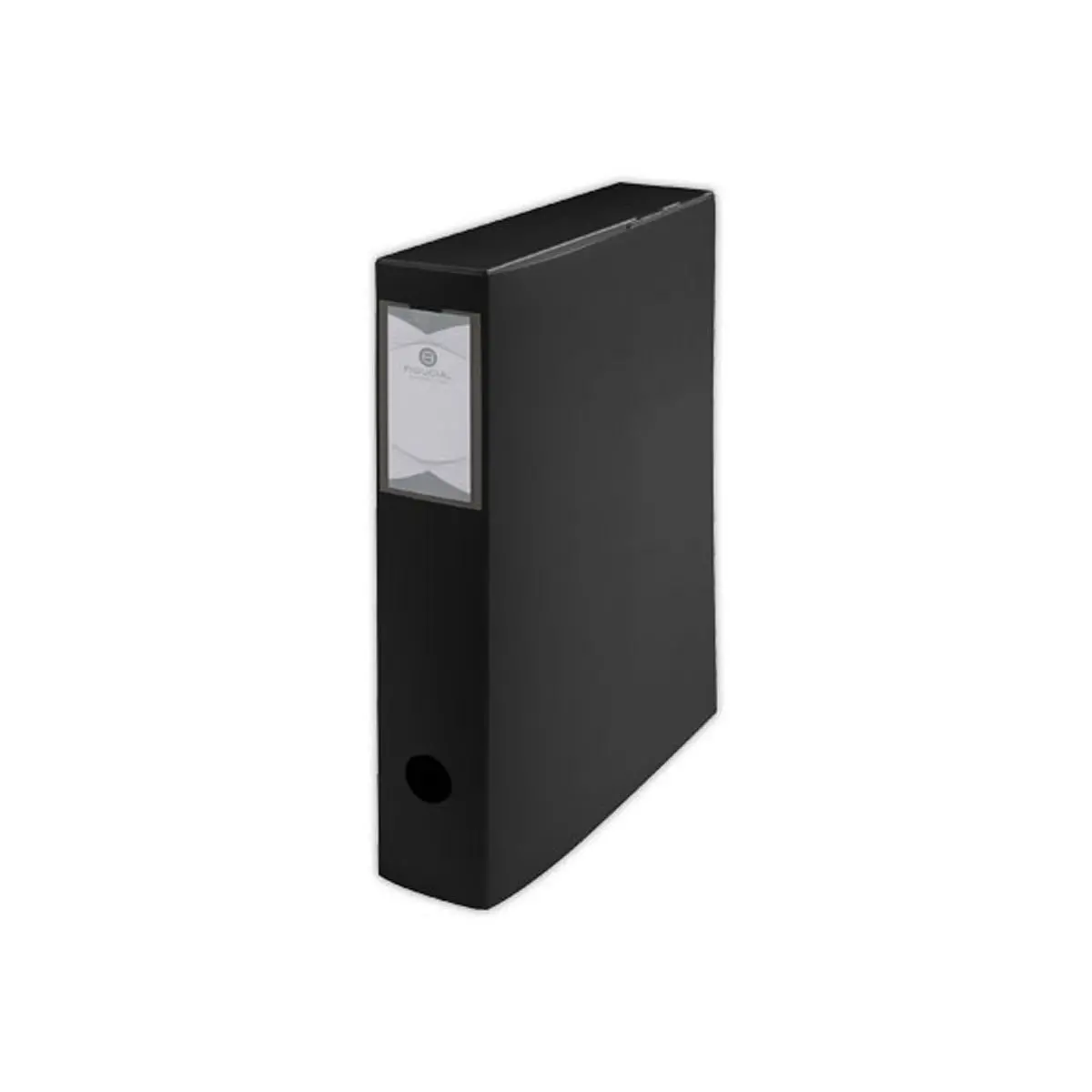 Boîte de classement en polypropylène opaque - Dos 6 cm - noir - FIDUCIAL