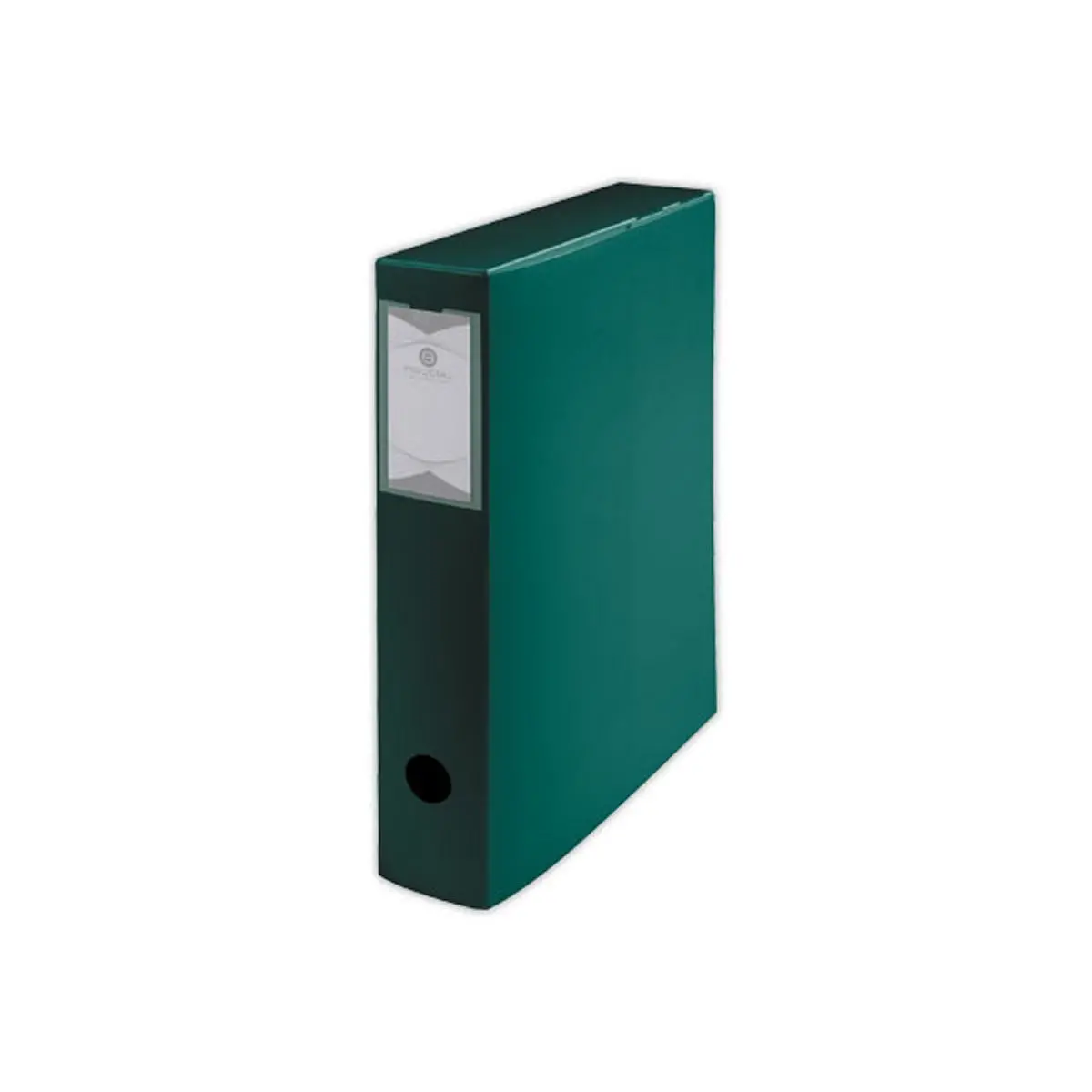 Boîte de classement en polypropylène opaque - Dos 6 cm - vert - FIDUCIAL