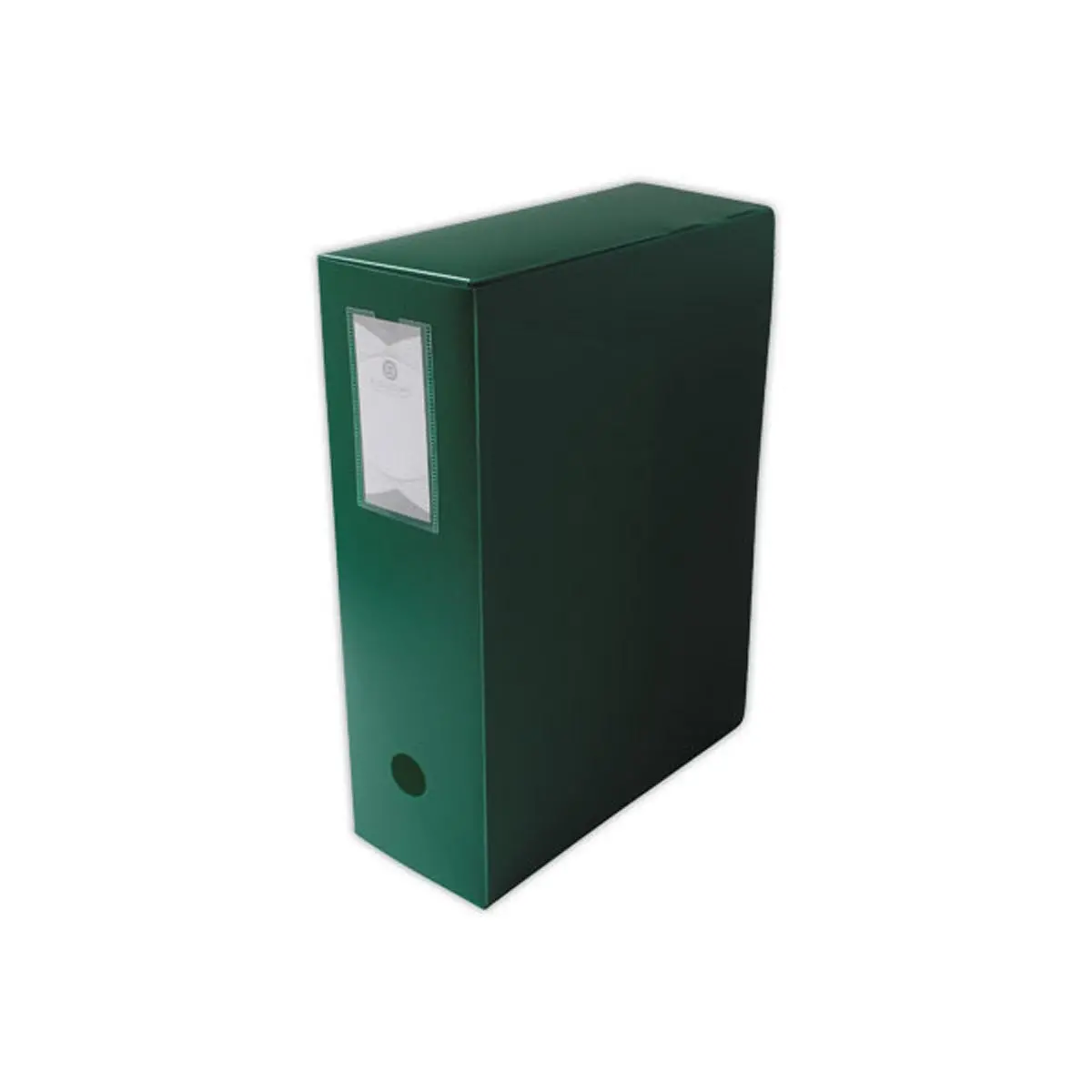 Boîte de classement en polypropylène opaque- Dos 10 cm - vert - FIDUCIAL
