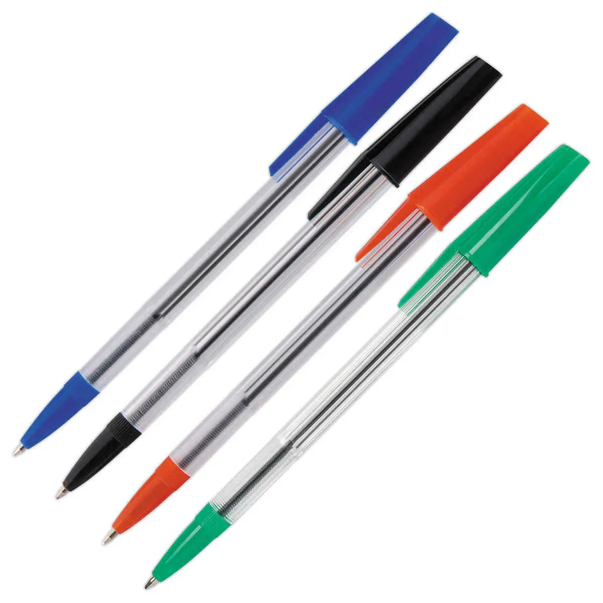 50 Stylos bille &eacute;conomiques - bleu 