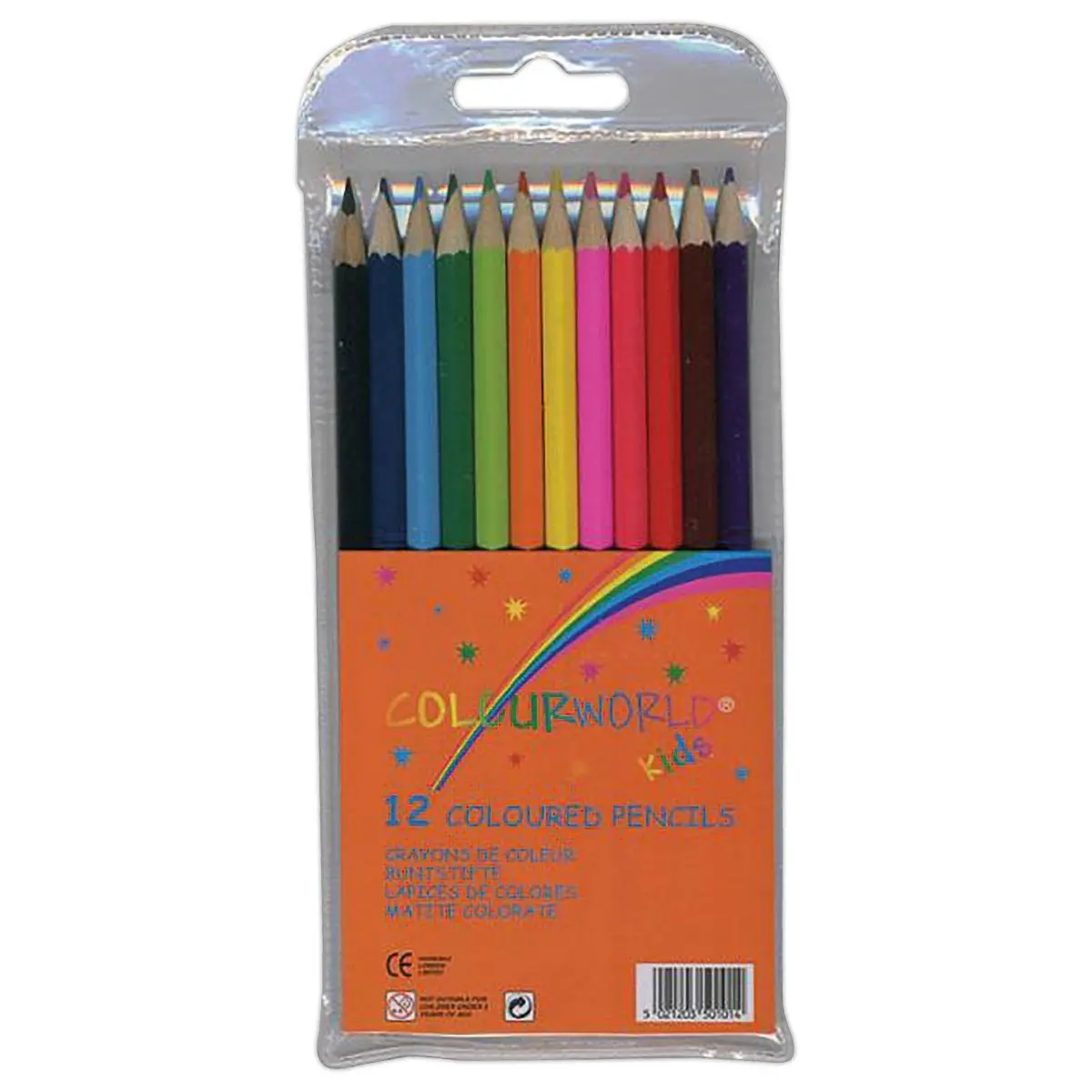 12 crayons couleur économiques