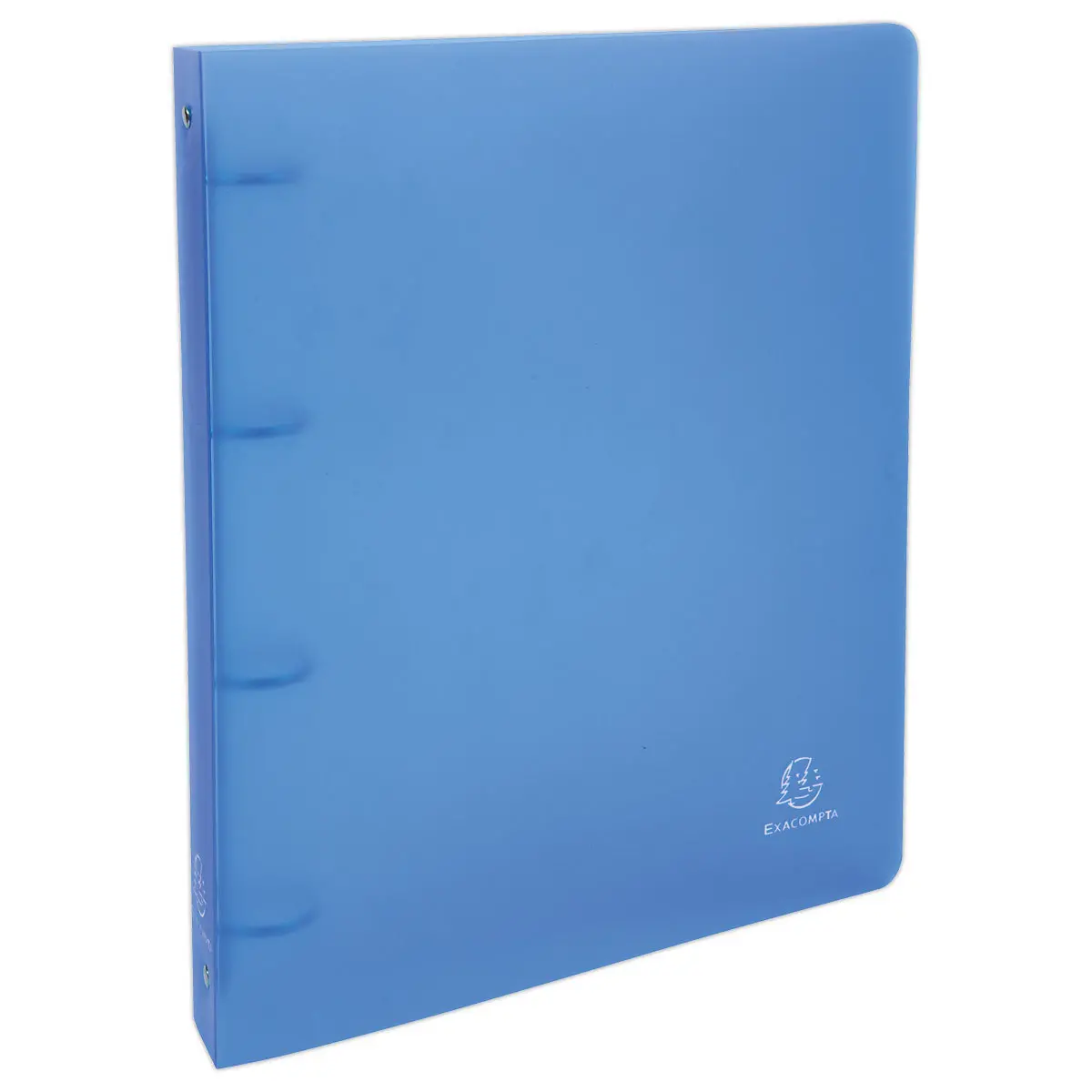 PERGAMY Classeur à Levier En Polypropylène Intérieur-extérieur. Dos 5cm Format A4 Coloris Bleu Fonce