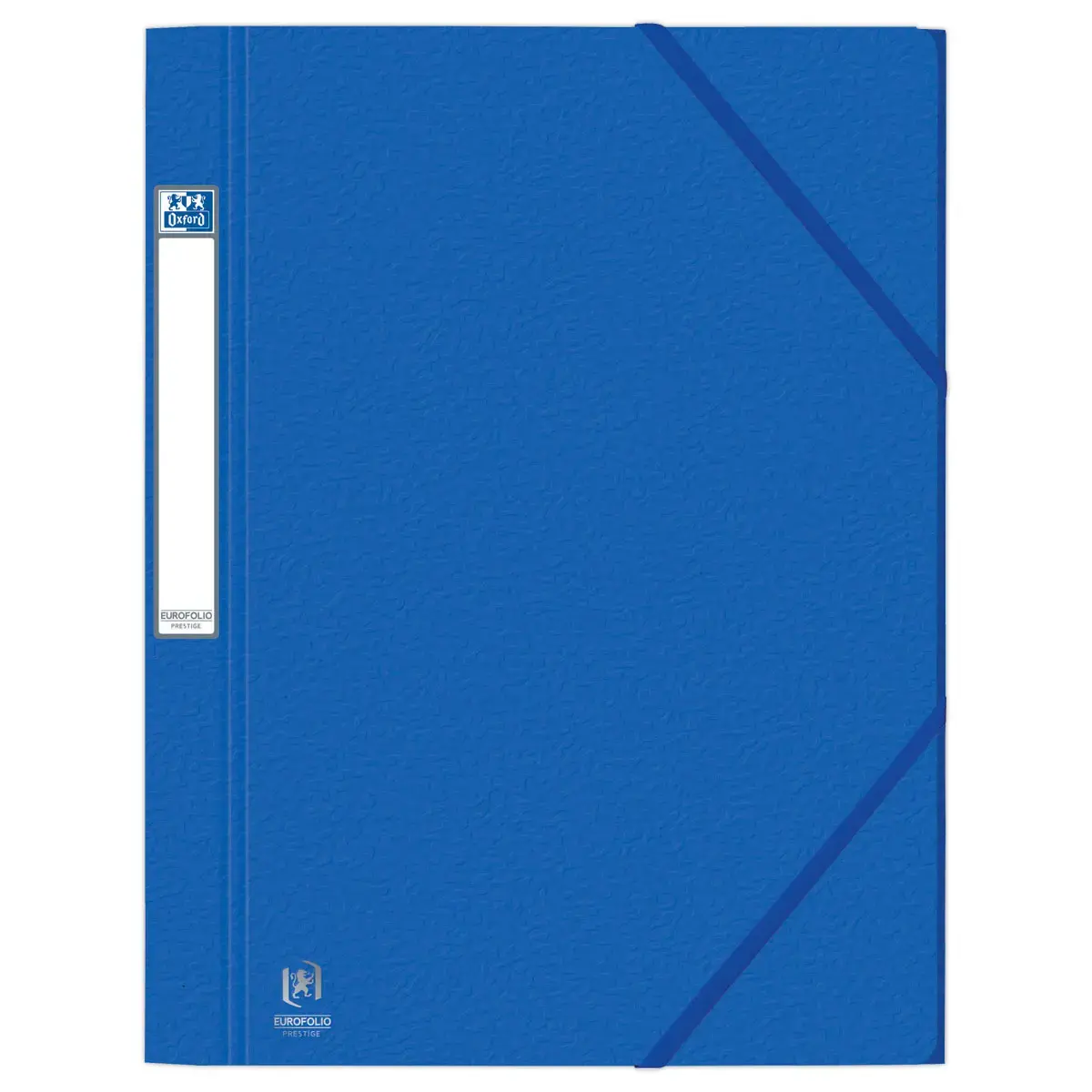 Chemise 3 rabats grande capacité Eurofolio Prestige - Bleu - OXFORD