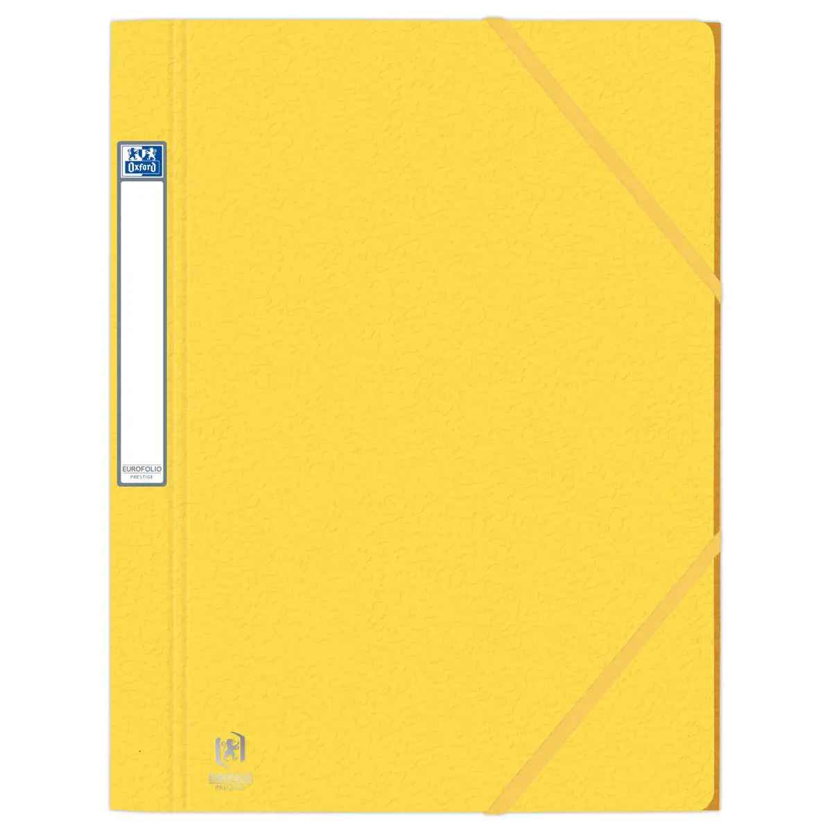 Chemise 3 rabats grande capacit&eacute; Eurofolio Prestige - Jaune - OXFORD 