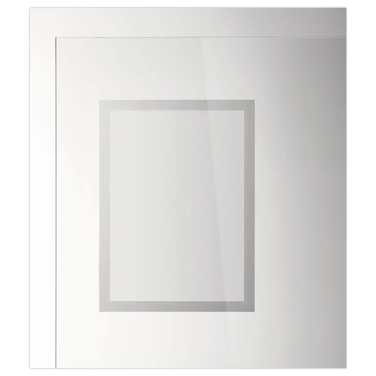 2 Cadres vitrostatiques surfaces vitrées Duraframe Sun - A4 - Gris - DURABLE