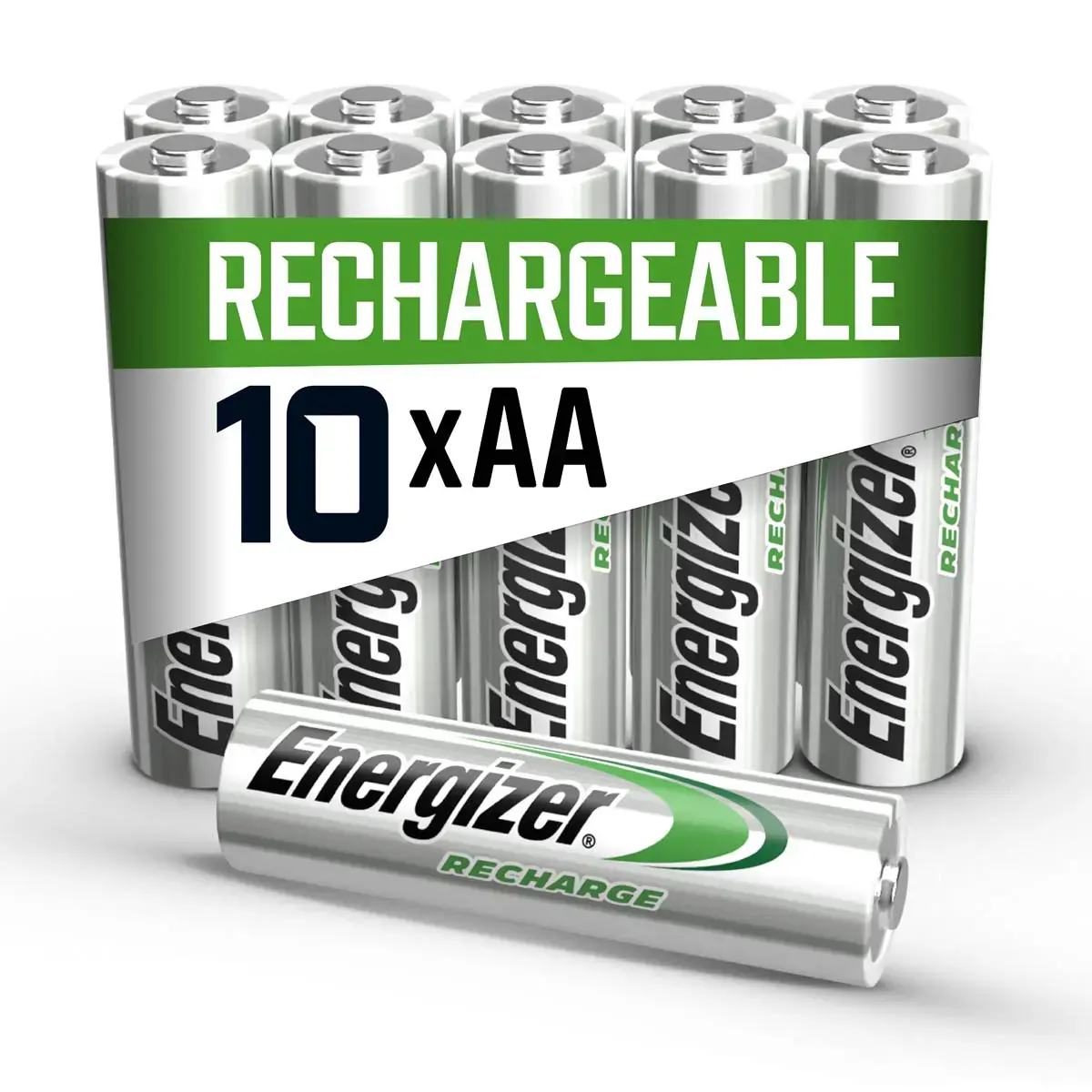 10 Piles rechargeables PowerPlus - LR06 (AA) - ENERGIZER 