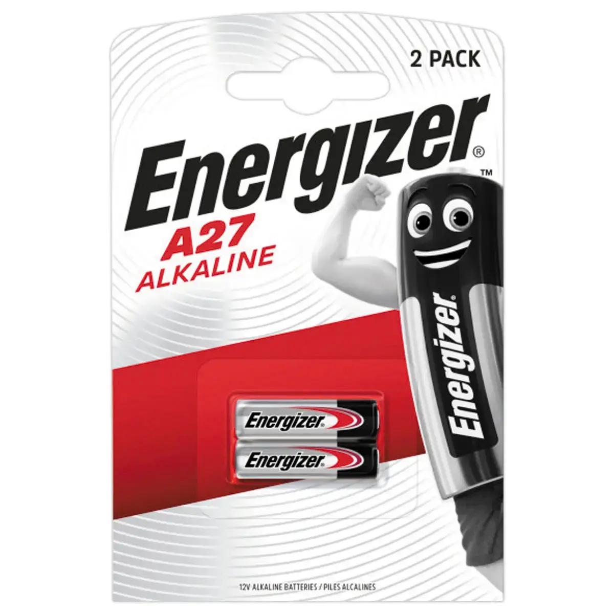 2 Piles alcalines Min A27 - 12V - ENERGIZER