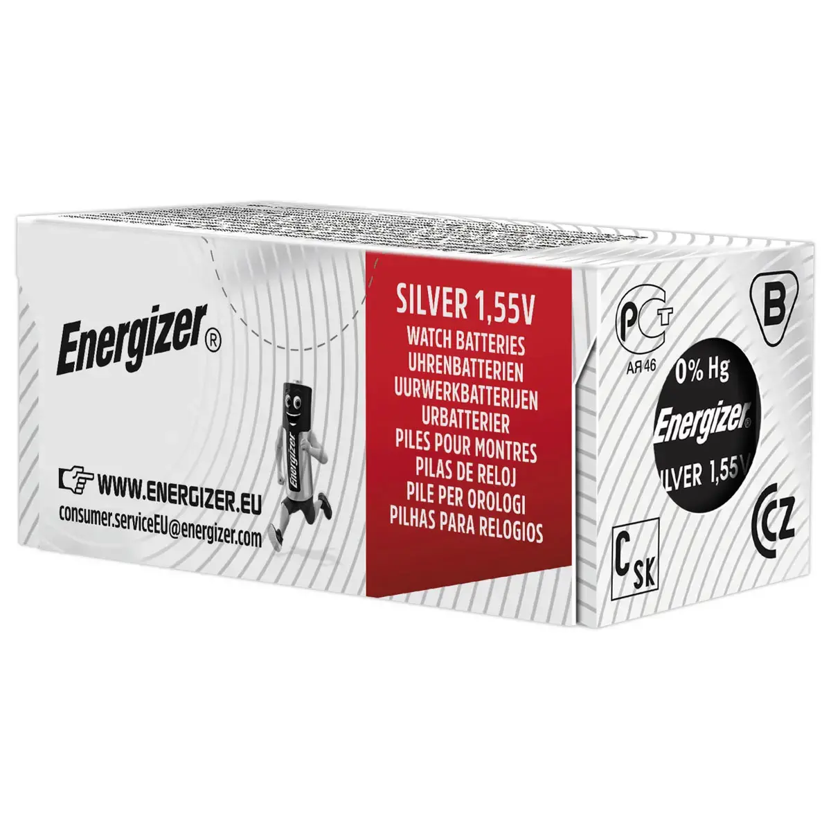 Pile oxyde d'argent 390/389 - 1,55 V - ENERGIZER