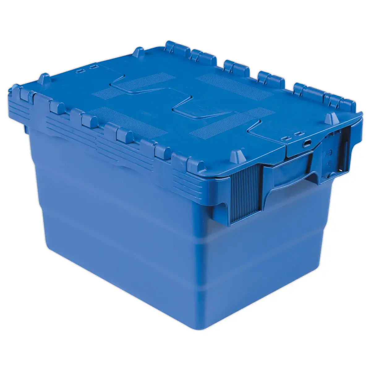 Bac navette gerbable 22 litres bleu