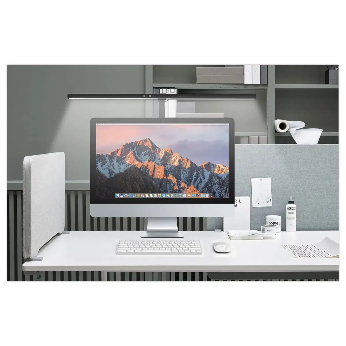 Lampe de bureau STRATA – Noir - UNILUX