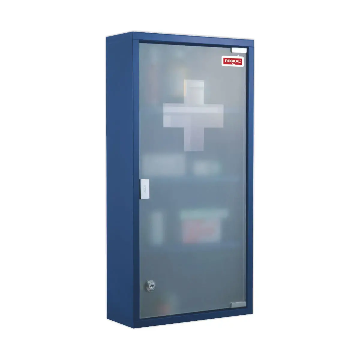 Armoire à pharmacie bleu
