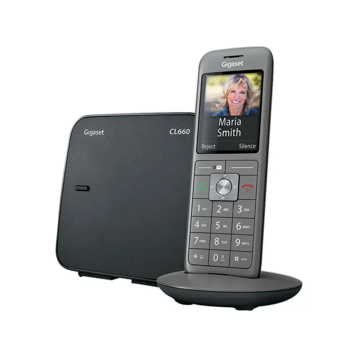 T&eacute;l&eacute;phone ss fil GIGASET CL660 et sa base d&eacute;port&eacute;e 