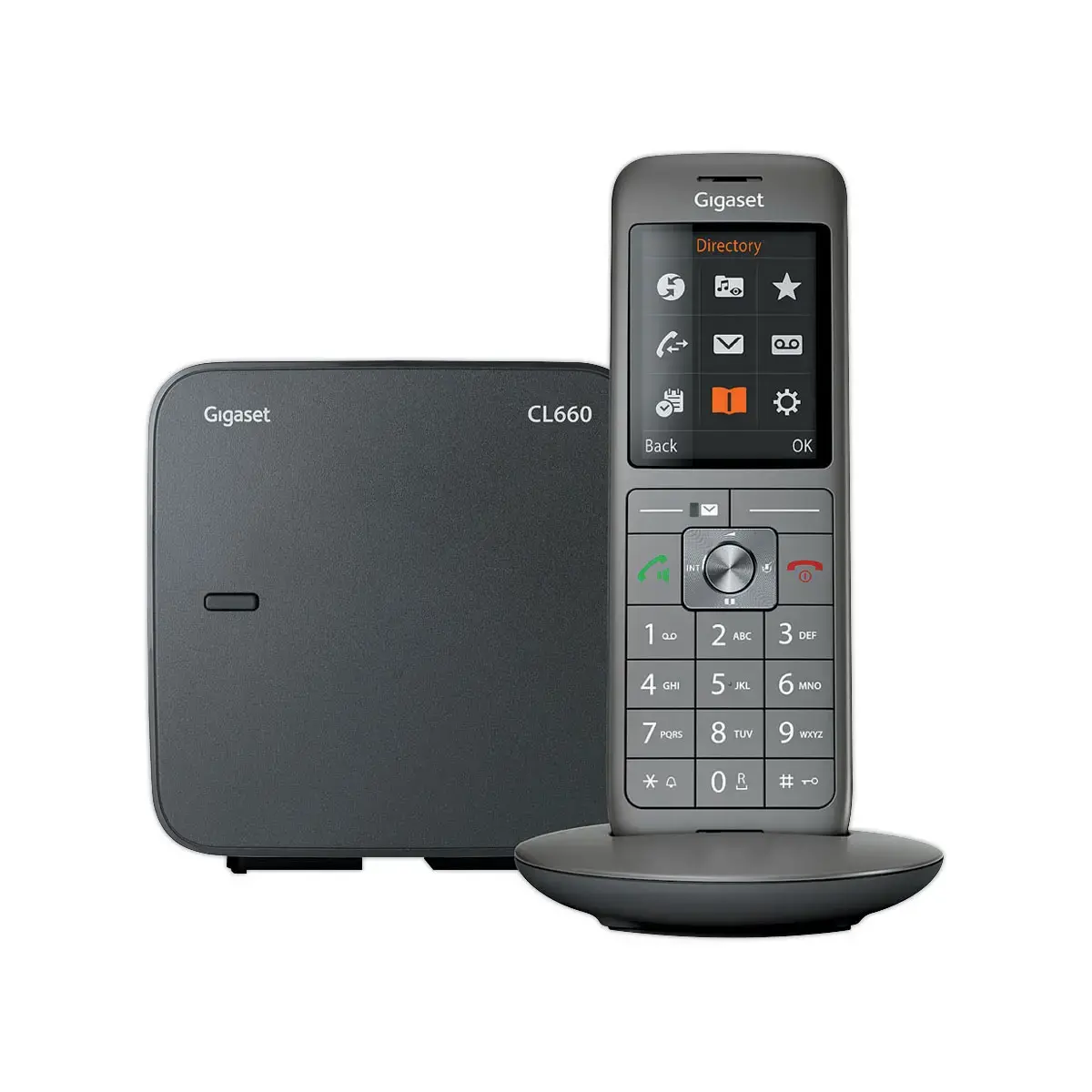T&eacute;l&eacute;phone ss fil GIGASET CL660 et sa base d&eacute;port&eacute;e 