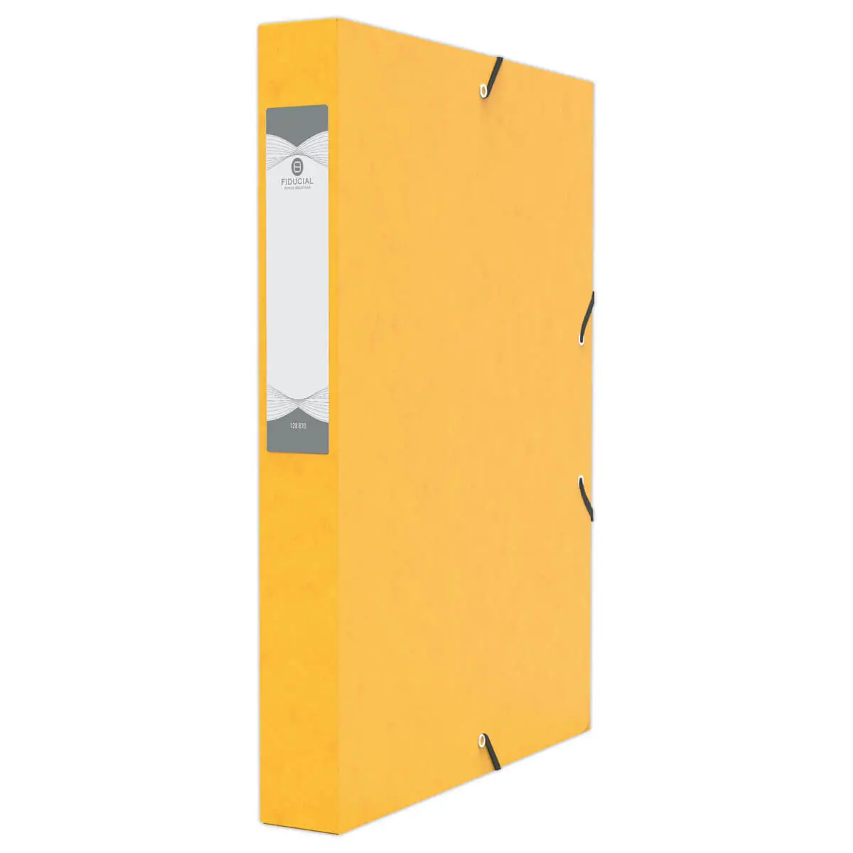 Bo&icirc;te de classement - 24x32 - Dos 40 mm - jaune - FIDUCIAL 