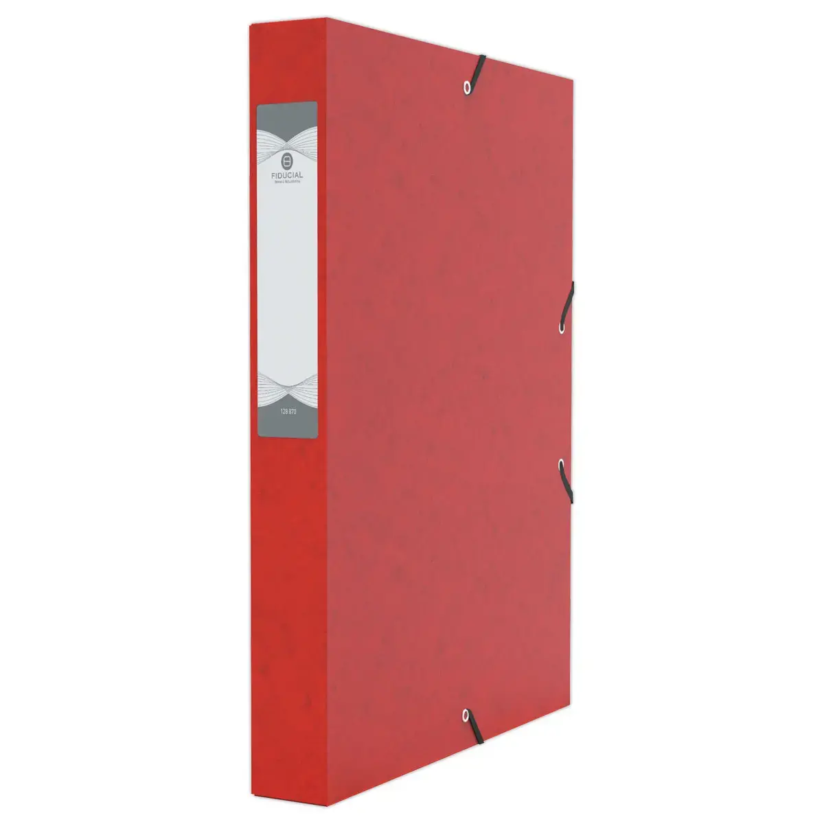 Boîte de classement - 24x32 - Dos 40 mm - rouge - FIDUCIAL