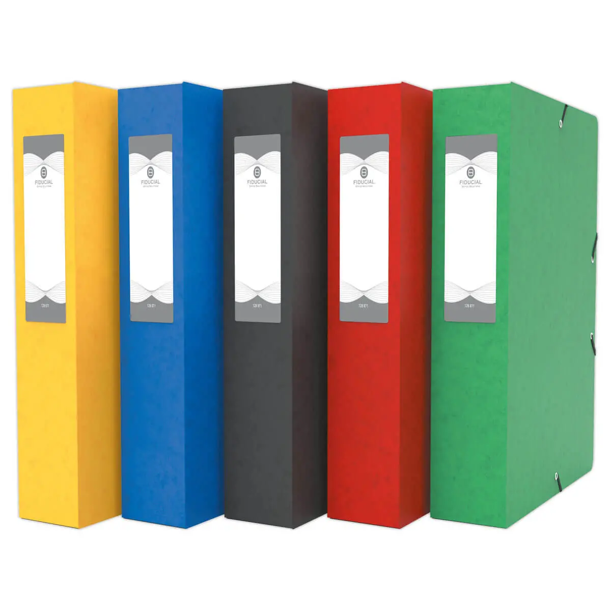 Bo&icirc;te de classement - 24x32 - Dos 60 mm - bleu - FIDUCIAL 