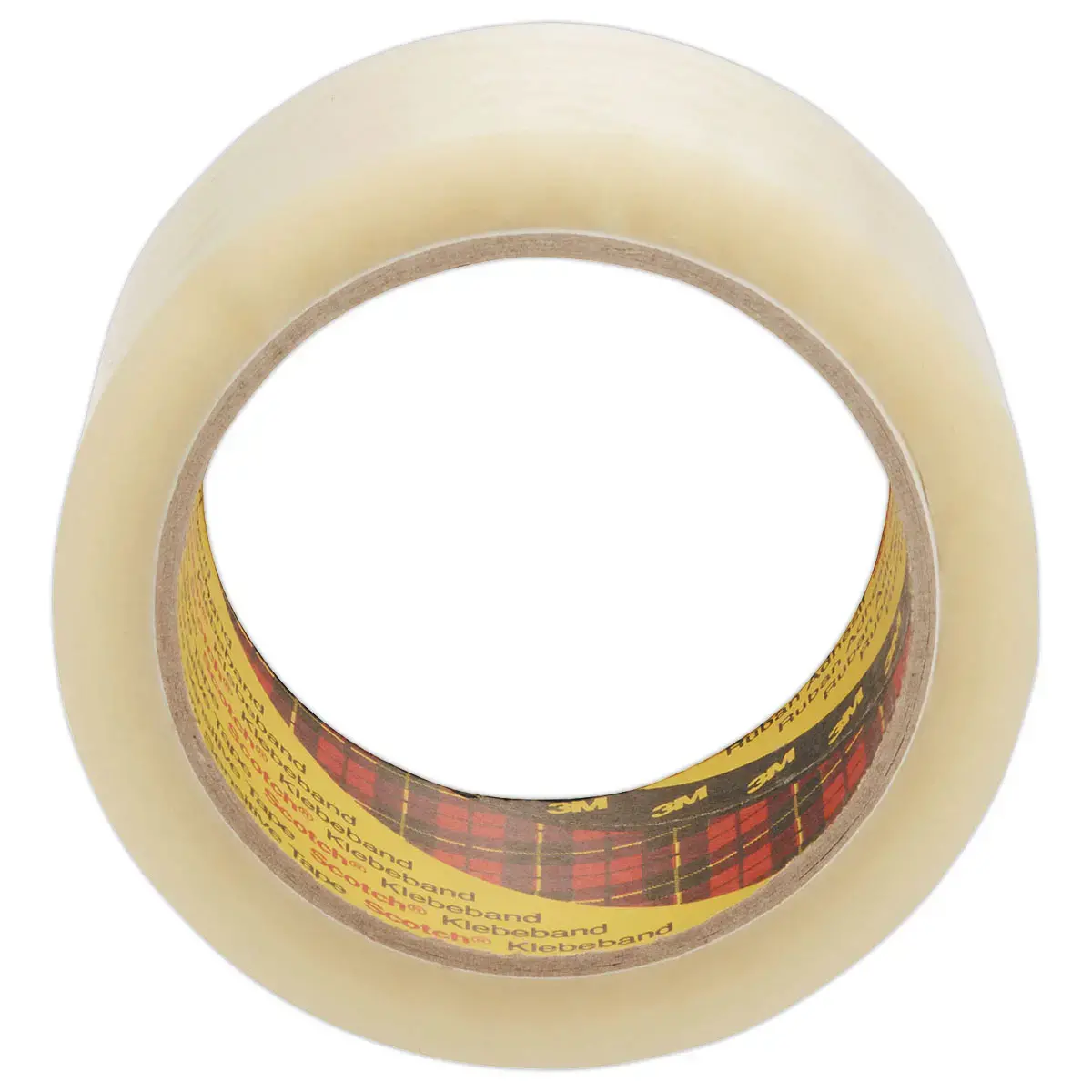 6 Rubans d'emballage 371 - Transparent - 50 mm x 66 m - 3M SCOTCH
