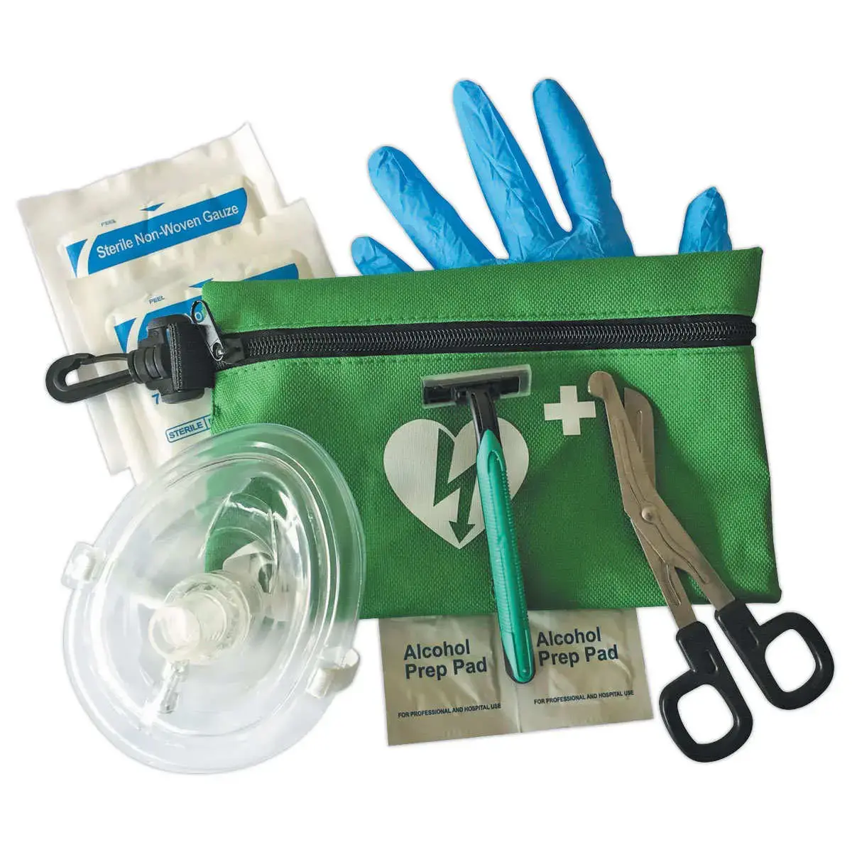 Pack défibrillateur Fred PA-1exterieur