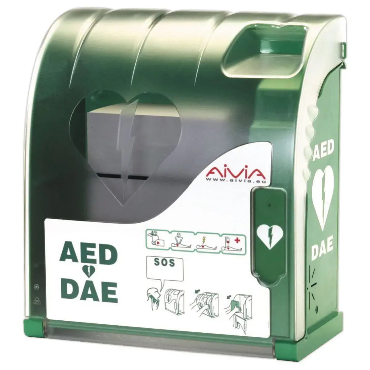 Pack défibrillateur Fred PA-1exterieur