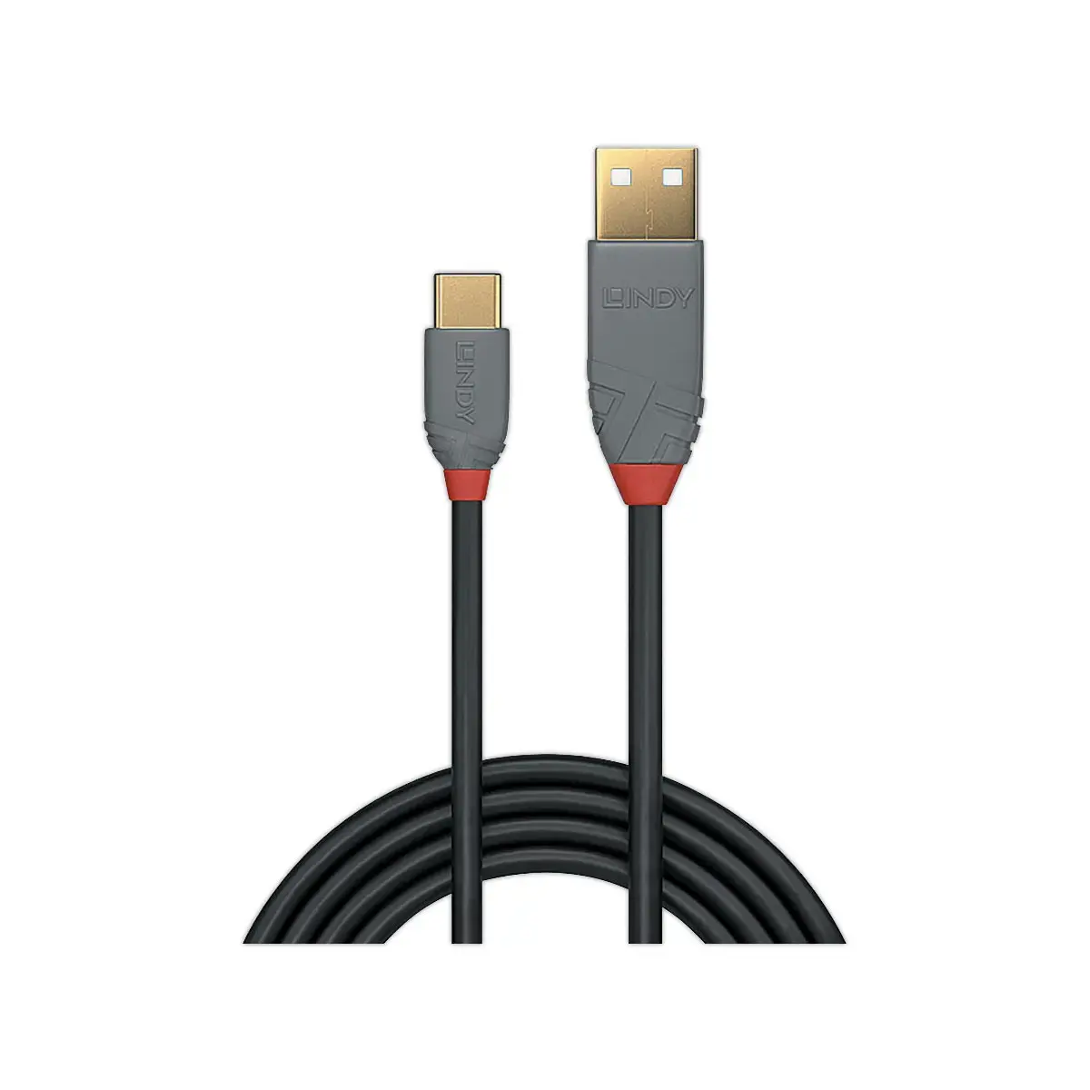 Câble USB Anthra Line 2.0 - Type A vers C - 1m - LINDY