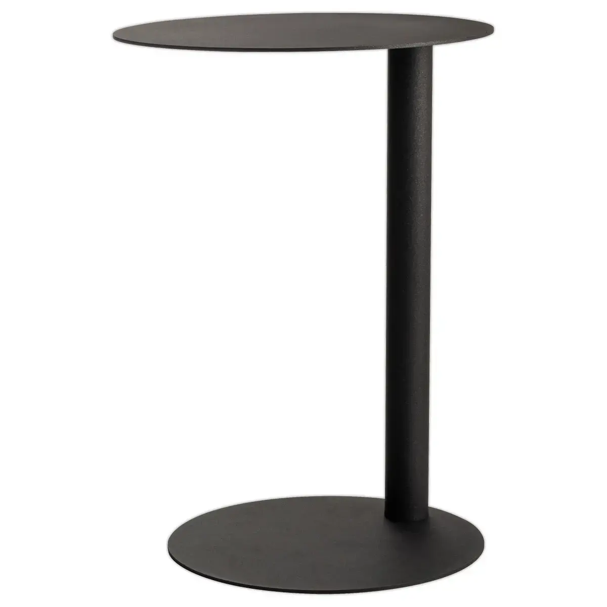 Table d'appoint ronde EasyDesk - Anthracite - Non montée - PAPERFLOW
