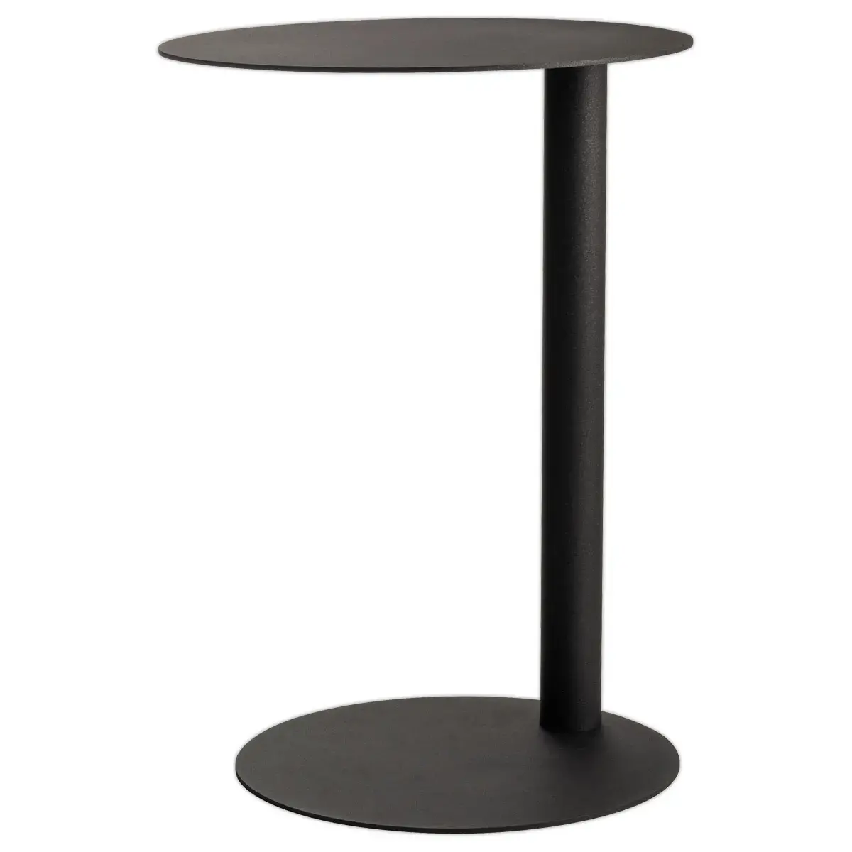 Table d'appoint ronde EasyDesk - Gris anthracite - Montée - PAPERFLOW