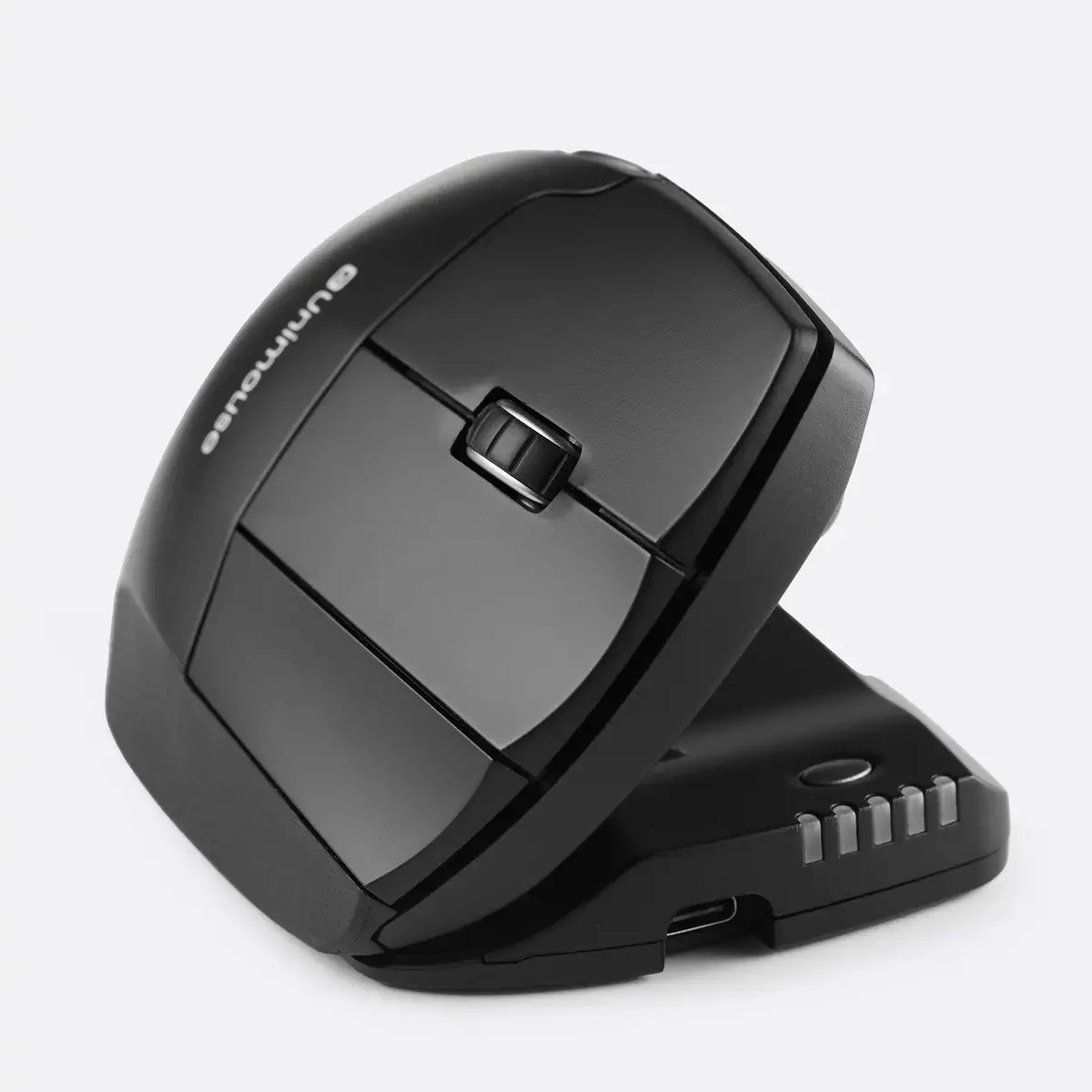 Souris verticale Unimouse - Sans fil - Droitier - Contour