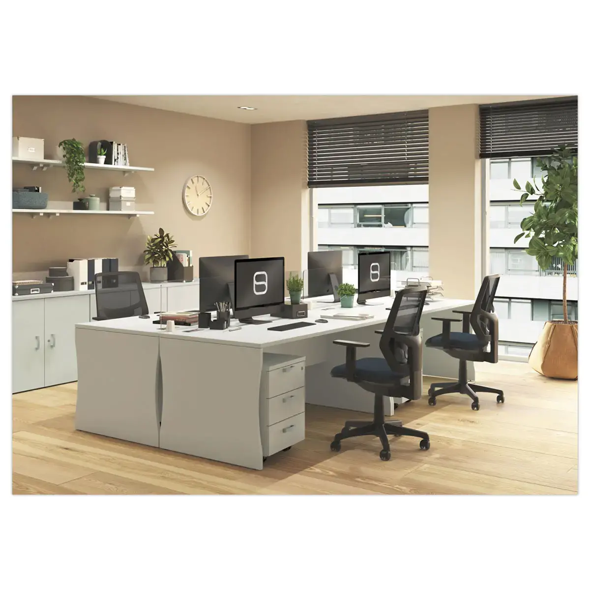 Bureau BUDAPEST 160 x 80 acacia