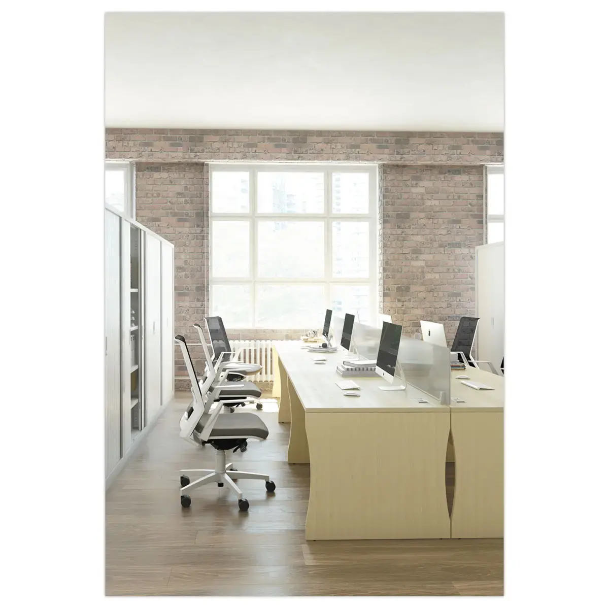 Bureau BUDAPEST 160 x 80 acacia
