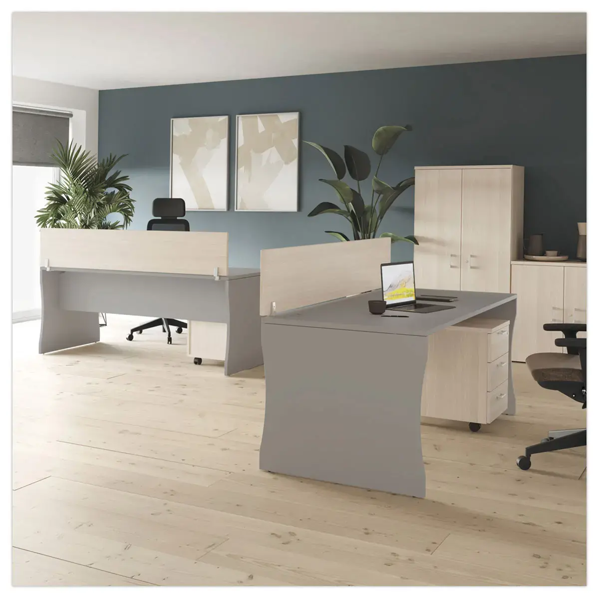 Bureau BUDAPEST 160 x 80 acacia