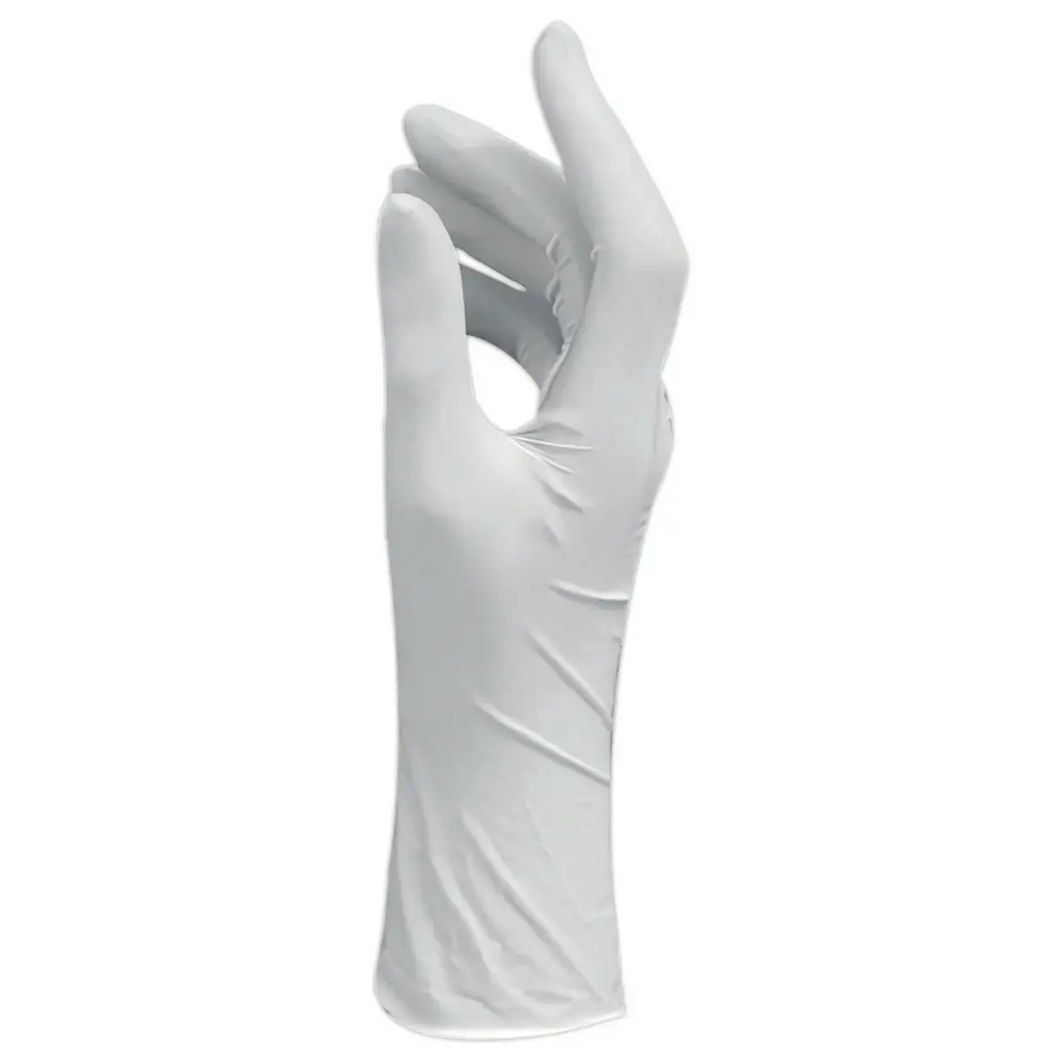 100 Gants en latex naturel non poudr&eacute;s - Taille 8/M - Effet seconde peau 