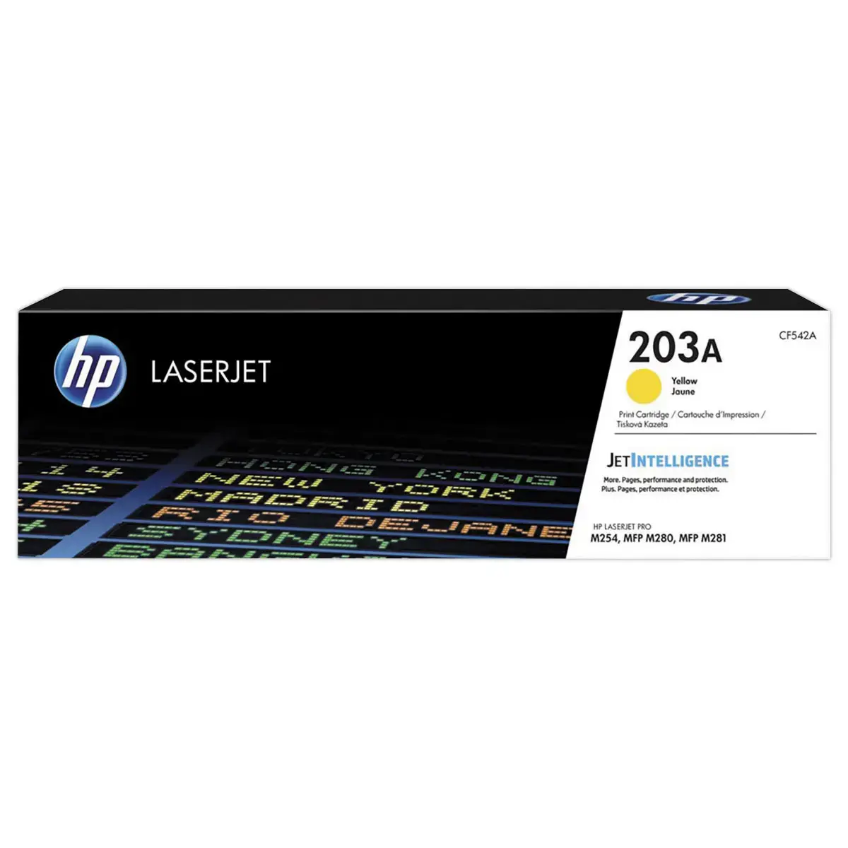 HP 203A CF542A toner jaune - HP 