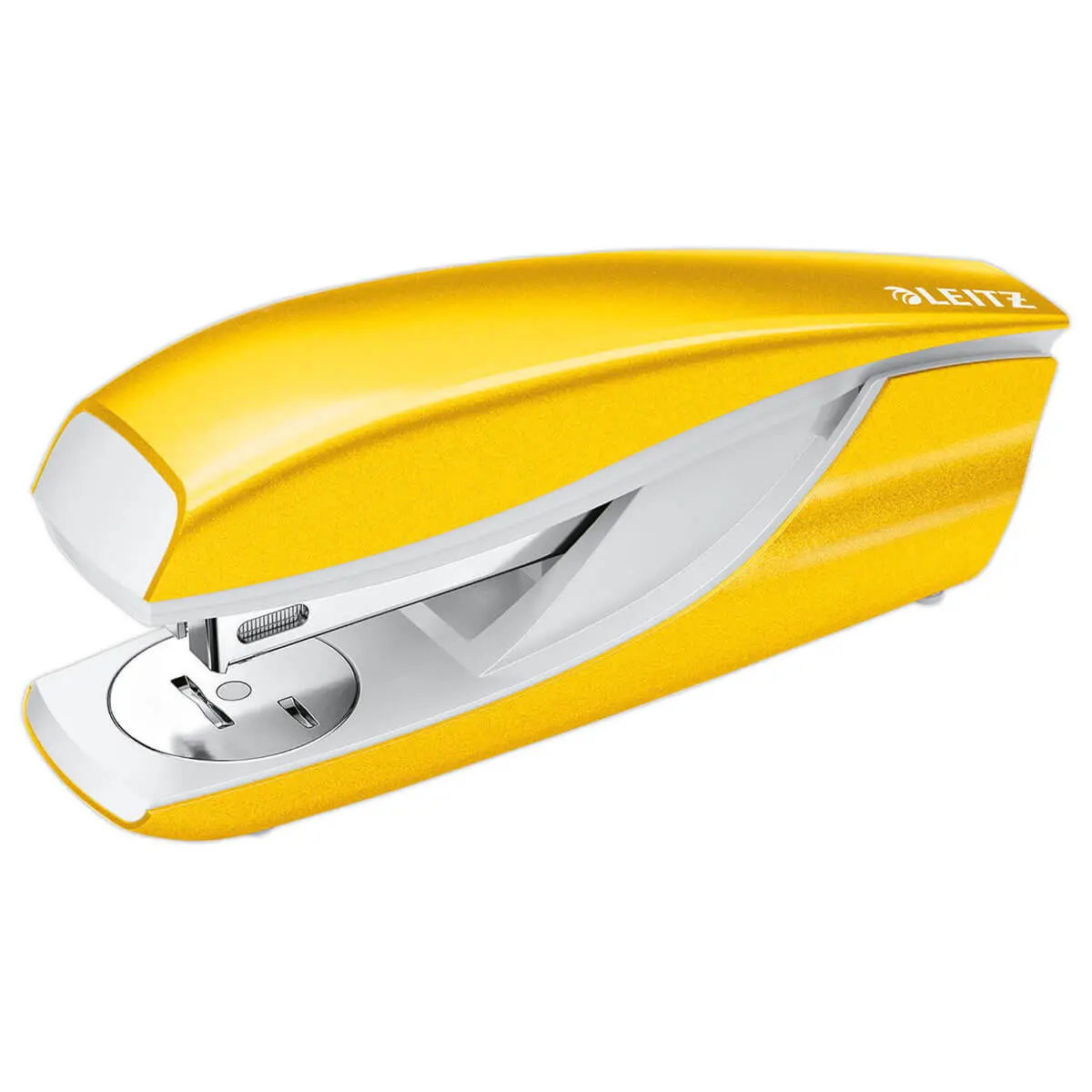 Agrafeuse de bureau WOW - 24/6-26/6 - Jaune - LEITZ