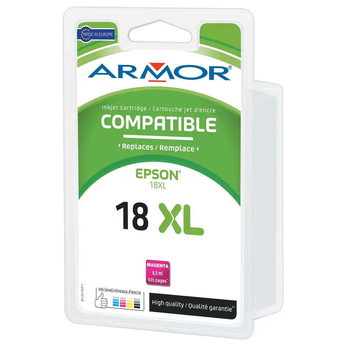 Cartouche ARMOR &eacute;quiv. Epson T18XL magenta 