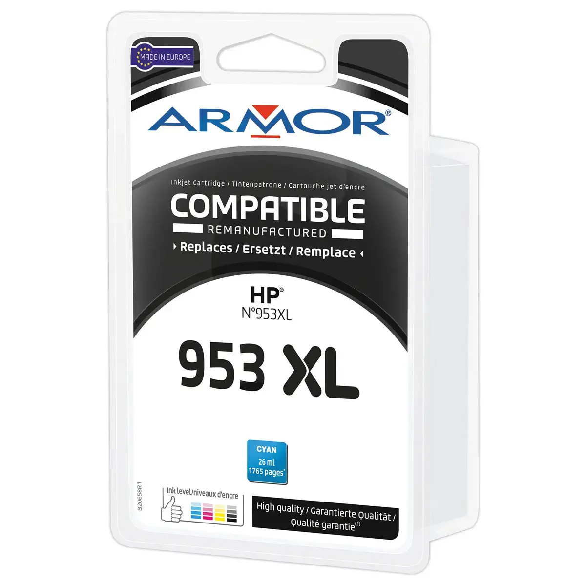 Cartouche &eacute;q. HP 953XL - Haute capacit&eacute; - Cyan - OWA 