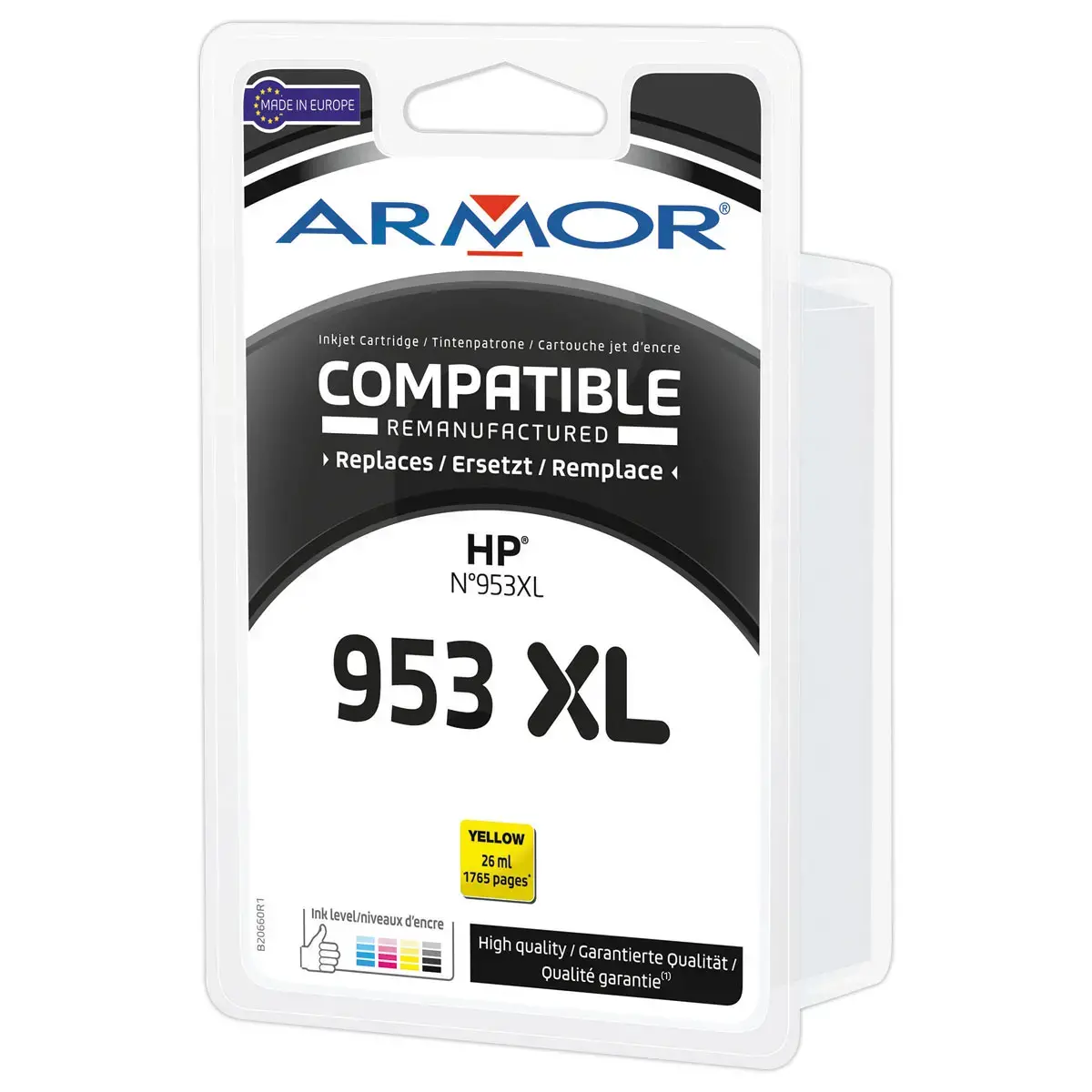 Cartouche &eacute;q. HP 953XL - Haute capacit&eacute; - Jaune - OWA 
