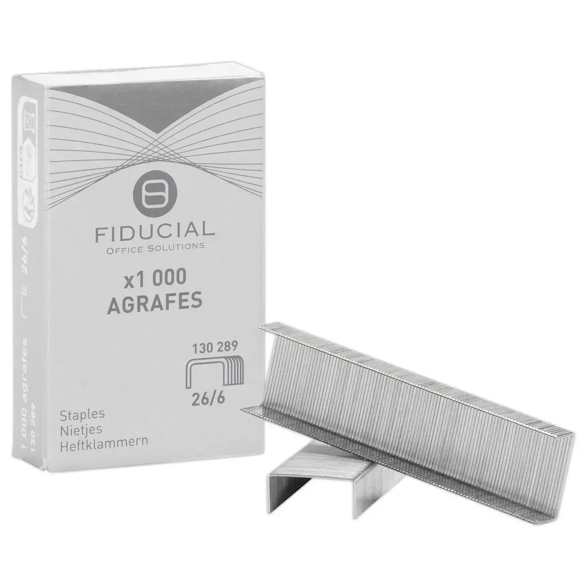 1000 Agrafes pour agrafeuses de bureau - 26/6 